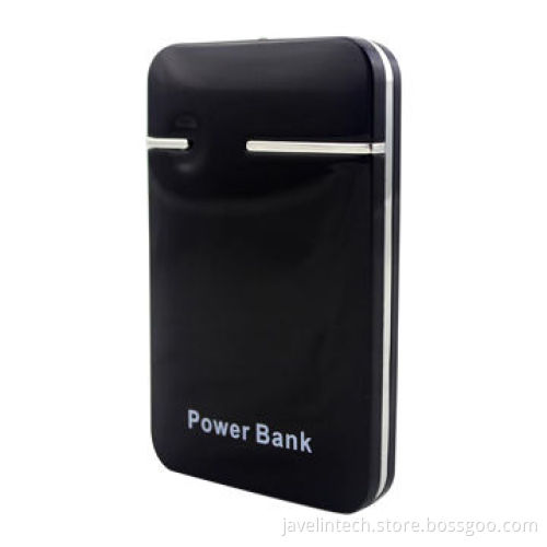 New 5000mAh Li-polymer Battery Power Bank, 2 Times Charging for iPhone 5S, with 5-color LED Torch
